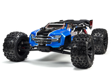 Arrma 1/8 KRATON 6S V5 4WD BLX Speed Monster Truck with Spektrum Firma RTR - Blue